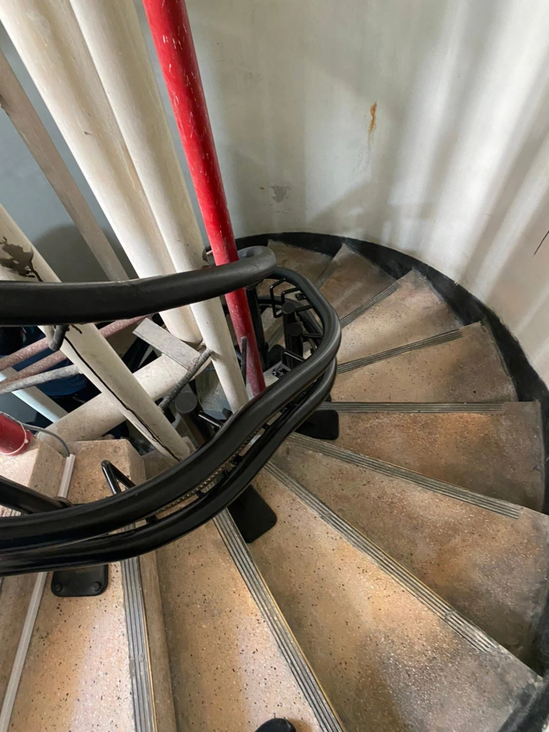 Spiral staircase-Curved-black-B1-4F (2)
